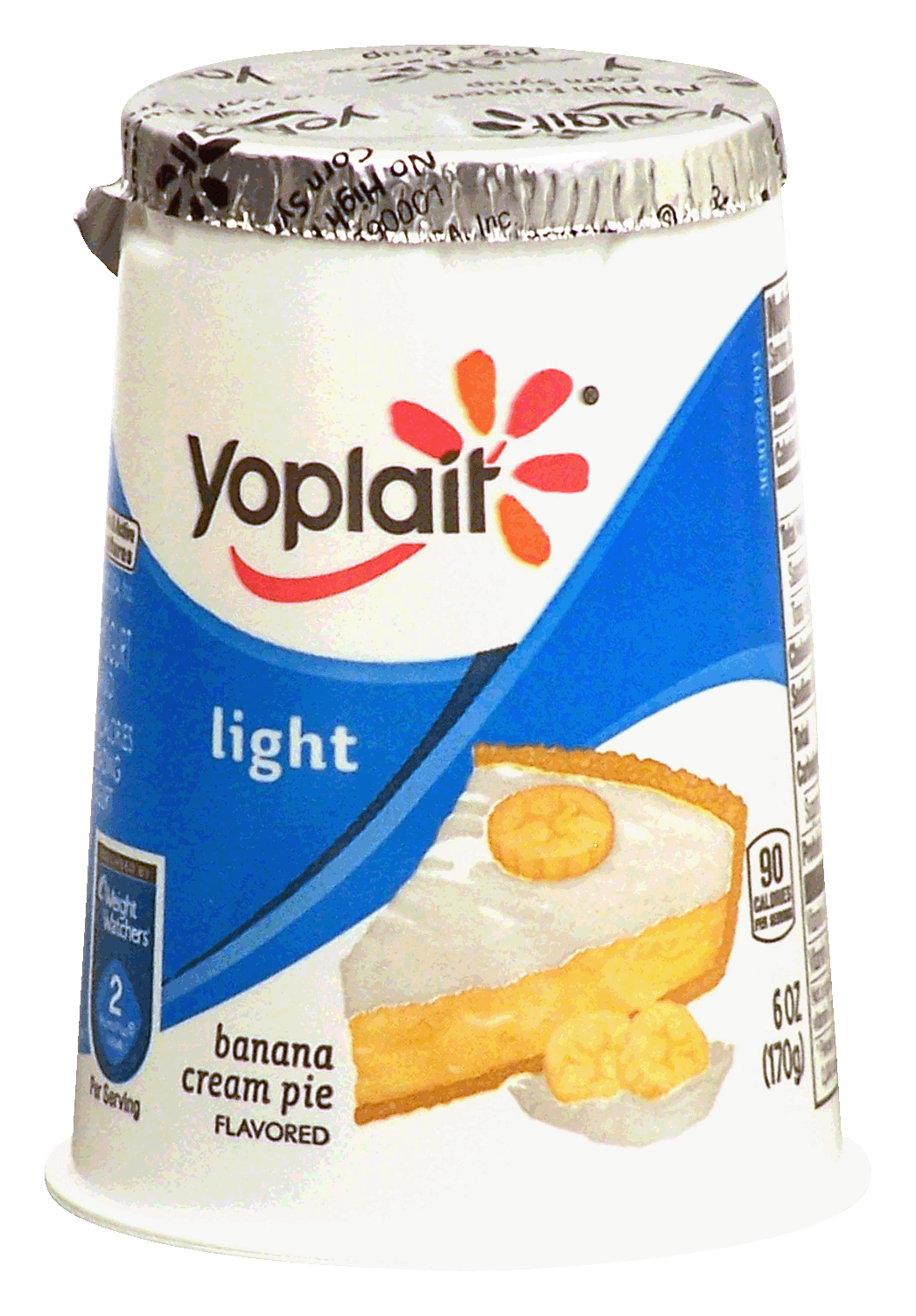 Yoplait Light fat free yogurt, banana cream pie Full-Size Picture